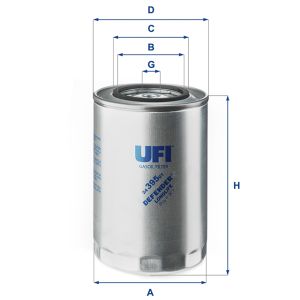 UFI FUEL FILTER 24 395 01