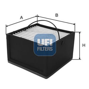 UFI FUEL FILTER 26 059 00