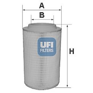 UFI AIR FILTER 27 650 00