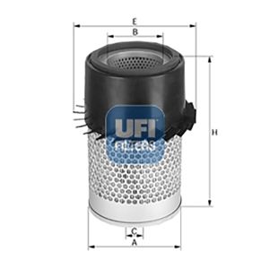 UFI AIR FILTER 27 923 00