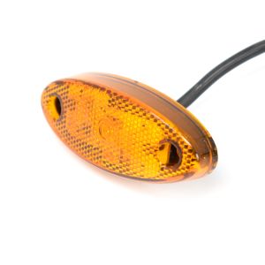 AMBER LED MARKER LAMP 12-24V