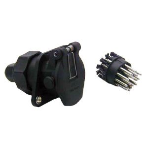 15 PIN 24V SOCKET (SCREW TERMS) BAYONET REAR SECTION
