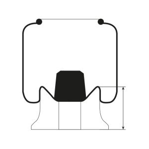 AIRSPRING ASSY (ASK008) - STEEL PISTON SAF